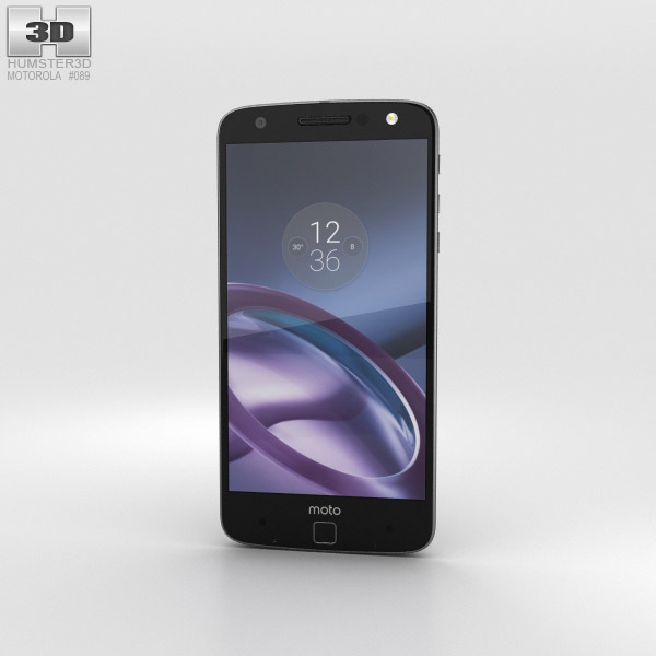 Motorola Moto Z with Incipio offGRID Power Pack 3D model