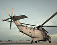 Marine One Sikorsky VH-3D Sea King 3d model