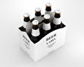 Paper Pack Beer Carrier Mockup 3d model