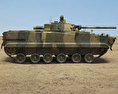 BMP-3 3d model side view