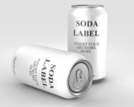 Soda Can 3D model