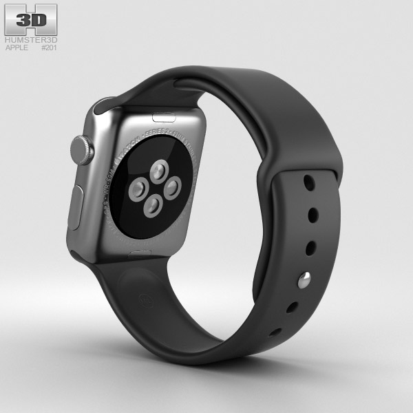 Apple WATCH S2 42mm Space Black Stainles