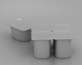 Vasetti di yogurt Modello 3D