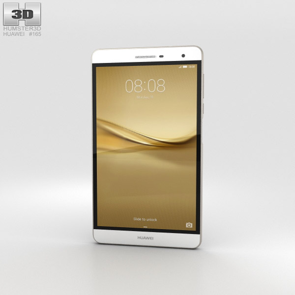 Huawei MediaPad T2 7.0 Pro Gold 3D model