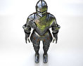 Knight armor 3d model
