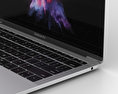 Apple MacBook Pro 13 inch (2016) Silver 3d model