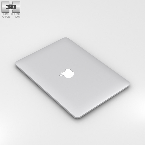 Apple MacBook Pro 13 inch (2016) Silver 3Dモデル