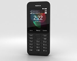 Nokia 222 Black 3D model
