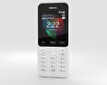 Nokia 222 White 3d model
