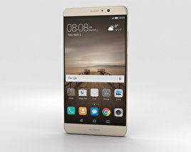 Huawei Mate 9 Champagne Gold 3D model