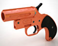 Pistola sinalizadora Modelo 3d