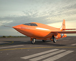 3D model of Bell X-1