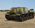 ISU-152 3D 모델 