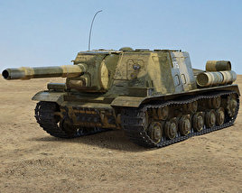 ISU-152 Modelo 3d