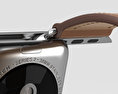 Apple Watch Series 2 38mm Stainless Steel Case Saddle Brown Classic Buckle Modelo 3D
