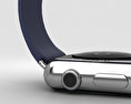 Apple Watch Series 2 38mm Stainless Steel Case Midnight Blue Modern Buckle 3D-Modell
