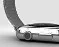 Apple Watch Series 2 38mm Stainless Steel Case Milanese Loop Modelo 3D