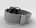 Apple Watch Series 2 38mm Stainless Steel Case Milanese Loop 3D模型