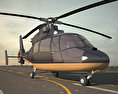 歐直AS365海豚直升機 3D模型