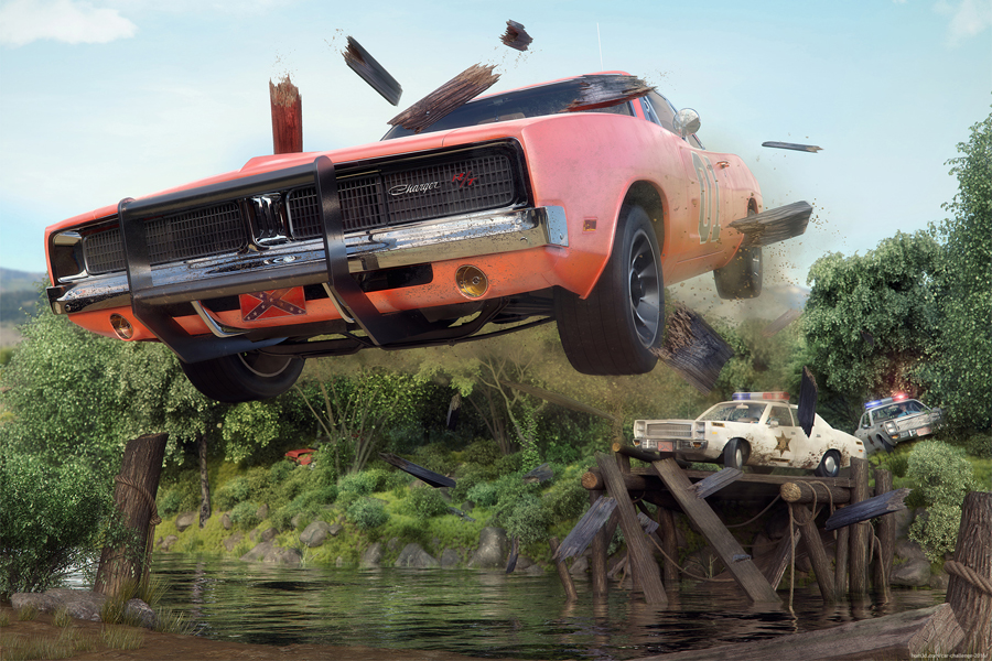 Meanwhile in Hazzard County by Jochem Aarts