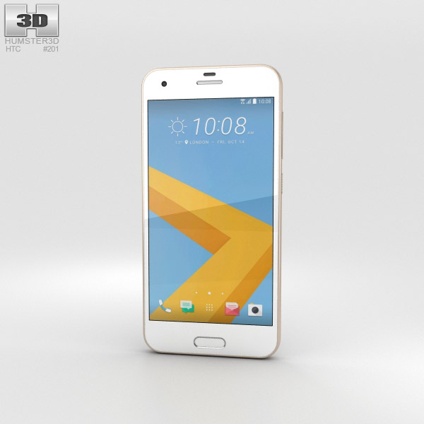 HTC One A9s Gold Modelo 3d