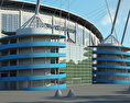 曼徹斯特市球場 3D模型