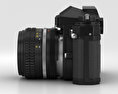 Nikon FE Negro Modelo 3D