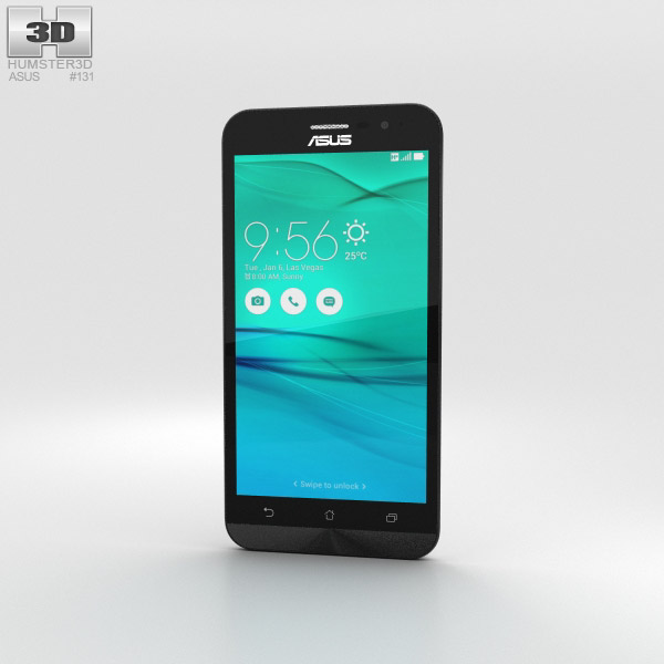 Asus Zenfone Go (ZB500KL) Pearl White 3D model