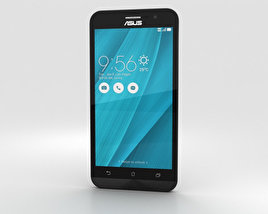 Asus Zenfone Go (ZB500KL) Silver Blue 3D model