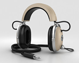 Koss Pro4AA 耳机 3D模型