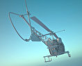 Bell 47 Modello 3D