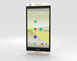 HTC Desire 650 Blanco Modelo 3D