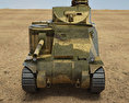 M3 Лі танк 3D модель front view
