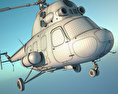 Mil Mi-2 Modèle 3d