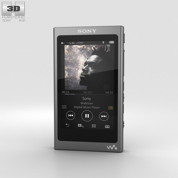 Sony NW-A35 Black 3D model
