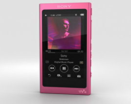 Sony NW-A35 Pink Modello 3D