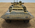 T-15 Armata 3d model front view