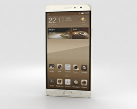 Gionee M6 Plus Champagne Gold 3D model