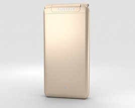Samsung Galaxy Folder 2 Gold 3D model
