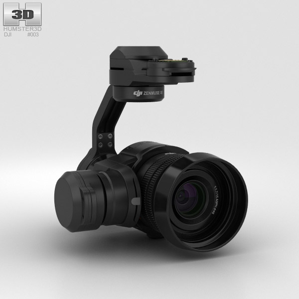 DJI Zenmuse X5 Camera 3D 모델 