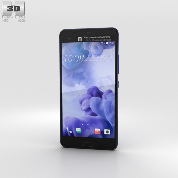 HTC U Ultra Sapphire Blue Modelo 3d