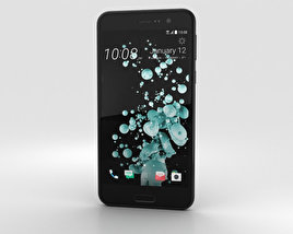 HTC U Play Brilliant Black Modèle 3D