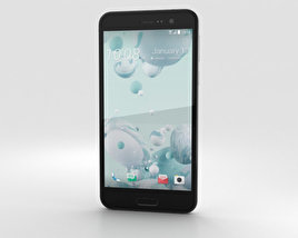 HTC U Play Ice White 3D model
