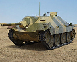 Jagdpanzer 38 Hetzer Modèle 3D