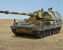 Panzerhaubitze 2000 3D model