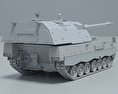 Panzerhaubitze 2000 3D-Modell