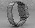 Apple Watch Series 2 42mm Stainless Steel Case Black Link Bracelet 3D 모델 