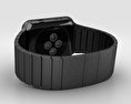 Apple Watch Series 2 42mm Stainless Steel Case Black Link Bracelet 3d model