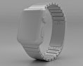 Apple Watch Series 2 42mm Stainless Steel Case Black Link Bracelet 3D模型