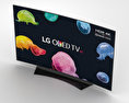 LG 55'' OLED TV  C6 OLED55С6V 3D模型
